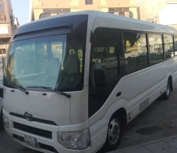 Toyota Coaster Bus for Rent in Riyadh – 30 Seats