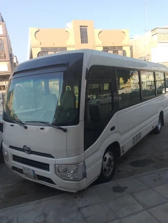Toyota Coaster Bus for Rent in Riyadh – 30 Seats